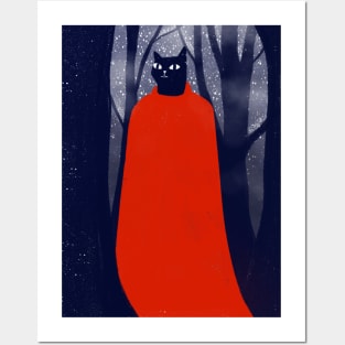 Dracula’s cat Christmas Posters and Art